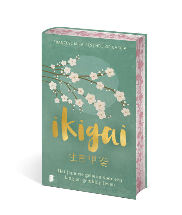 Voorkant van IKIGAI boek.