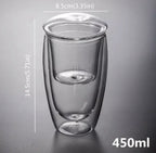 Dubbelwandig mondgeblazen theeglas - The Matcha Man