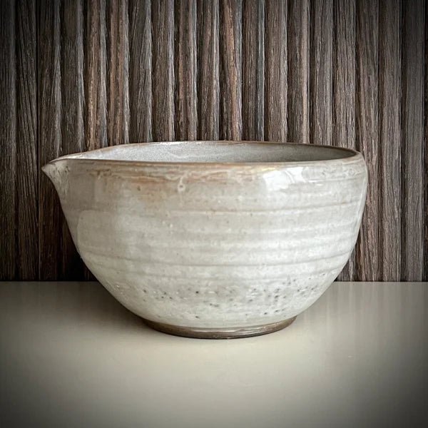 Handgemaakte chawan van Nederlandse pottenbakker - The Matcha Man