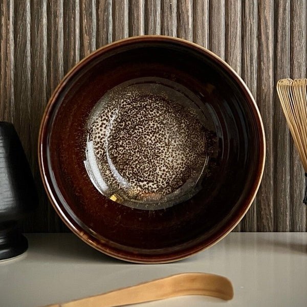 Japanse Matcha Bowl Bordeaux - The Matcha Man