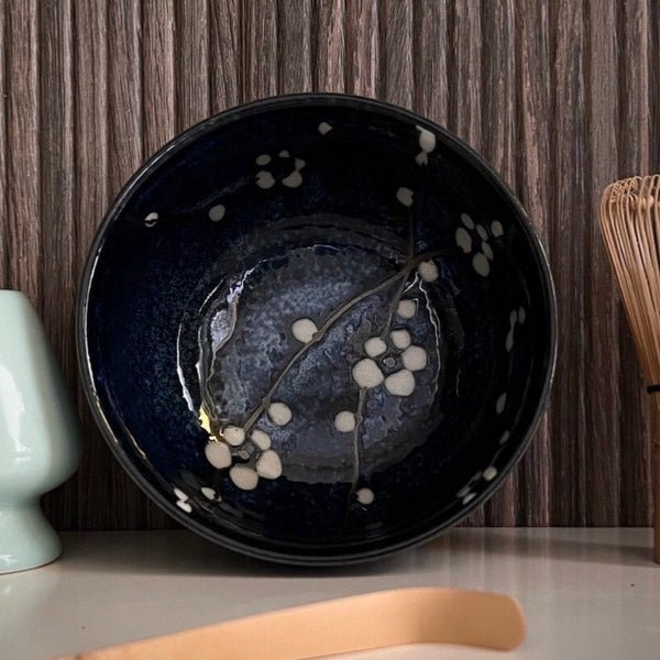 Japanse Matcha Bowl Donkerblauw - The Matcha Man