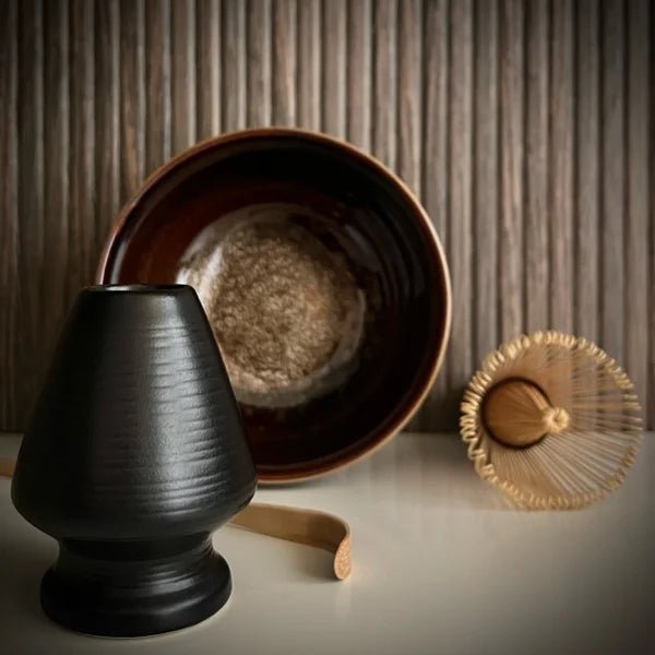 Japanse Matcha Set Luxe Bordeaux - The Matcha Man