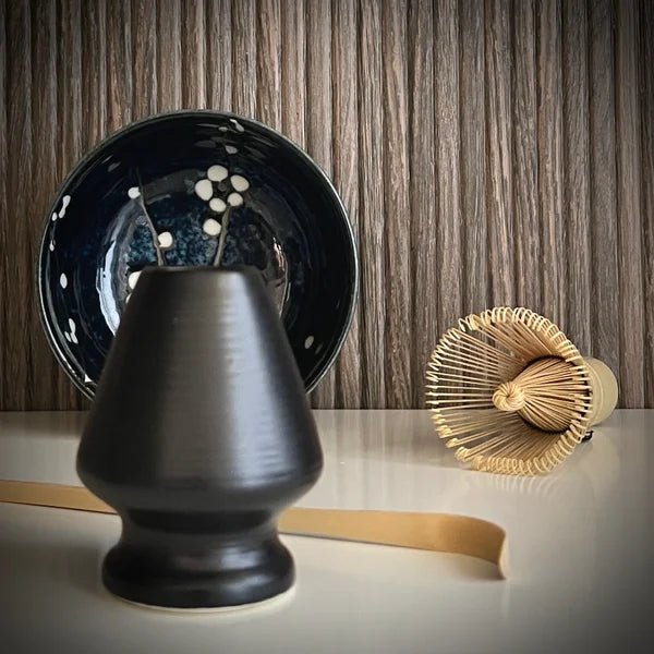 Japanse Matcha Set Luxe Donkerblauw - The Matcha Man