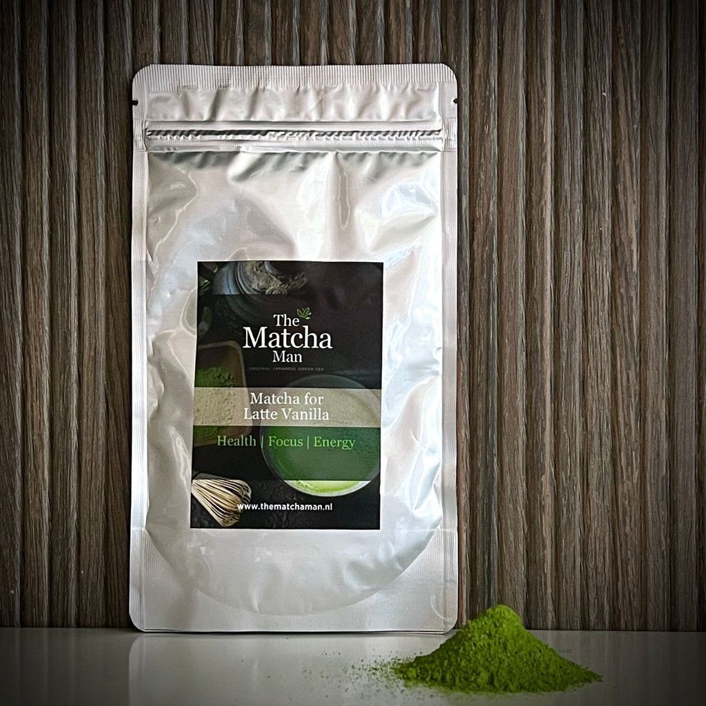 Matcha for Latte Vanilla uit Uji, Japan - The Matcha Man