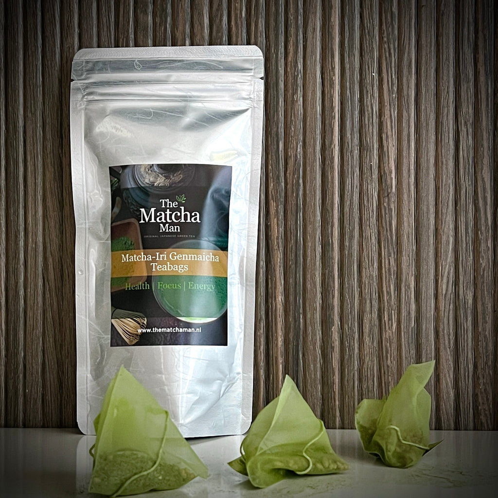 Matcha - Iri Genmaicha Teabags uit Kakegawa, Japan - The Matcha Man
