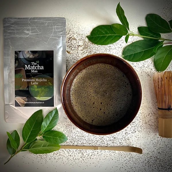 Premium Hojicha Latte uit Uji, Japan - The Matcha Man
