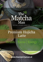 Premium Hojicha Latte uit Uji, Japan - The Matcha Man