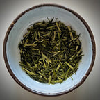 rond bakje losse kukicha thee