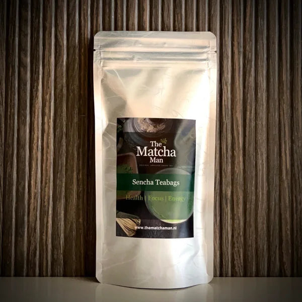 Hersluitbaar zakje 'Sencha Teabags' uit Japan van The Matcha Man